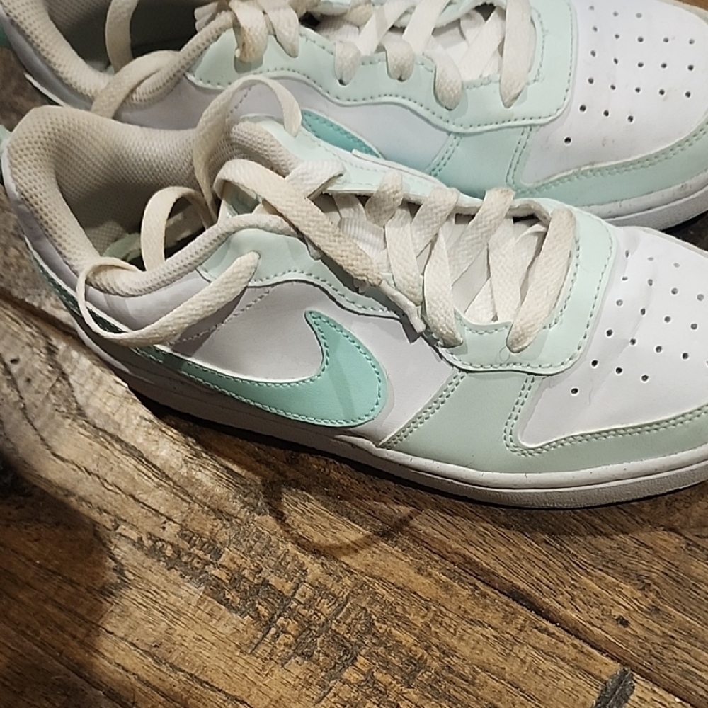 Nike Kids Sneakers - Mint Green and White